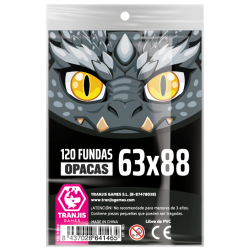 Black Dragon Sleeves 63x88mm from Tranjis Games