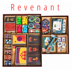 Inserto compatible con juego de mesa REVENANT (Base + Exp. Razón y Fe) de WithOut Mess