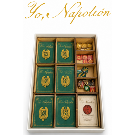 Insert compatible with YO, NAPOLEÓN board game by Without Mess