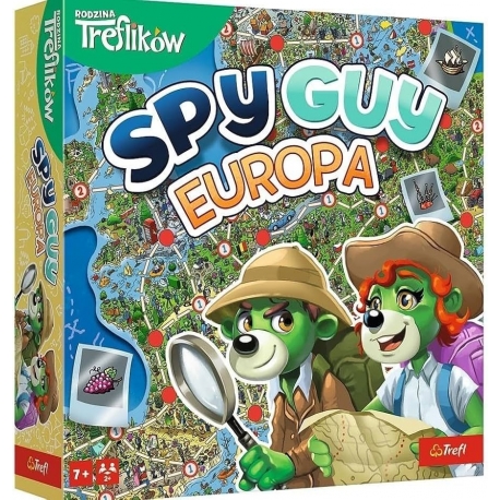 Spy Guy Europe board game from Átomo Games