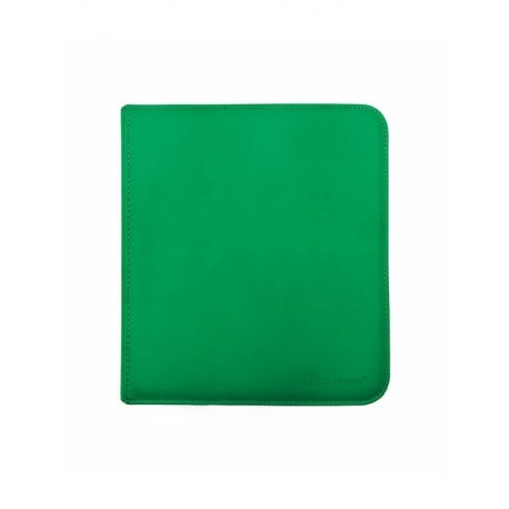 PRO-Binder Zippered Folder 12 Pockets Green Ultra Pro