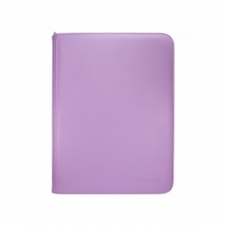 Carpeta con cremallera 9 bolsillos PRO-Binder Zippered Morado Ultra Pro