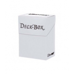 Caja de mazo Deck Box Solid Blanco Ultra Pro.