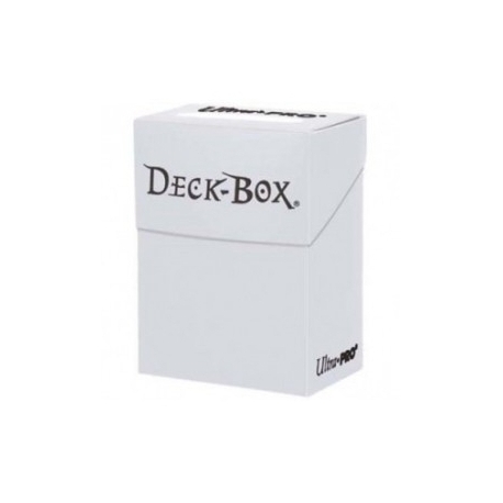 Deck Box Solid White Ultra Pro.