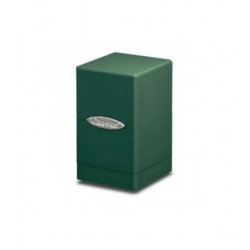 Caja de mazo Satin Tower Deck Box Verde Oscuro Ultra Pro