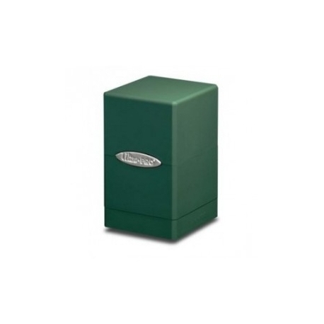 Caja de mazo Satin Tower Deck Box Verde Oscuro Ultra Pro