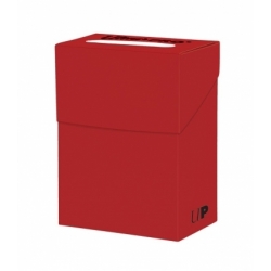 Caja de mazo Deck Box New Solid Rojo Ultra Pro.