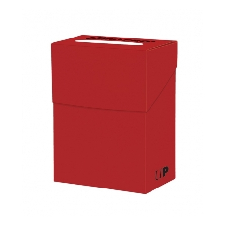 Caja de mazo Deck Box New Solid Rojo Ultra Pro.
