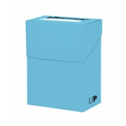 Caja de mazo Deck Box New Solid Azul Claro Ultra Pro.