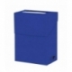 Caja de mazo Deck Box New Solid Azul Ultra Pro.
