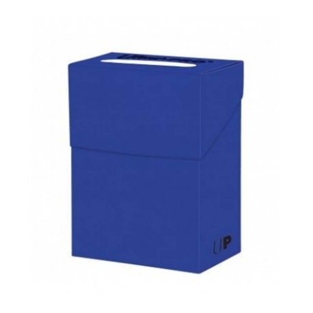 Caja de mazo Deck Box New Solid Azul Ultra Pro.