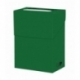 Caja de mazo Deck Box New Solid Verde Ultra Pro.