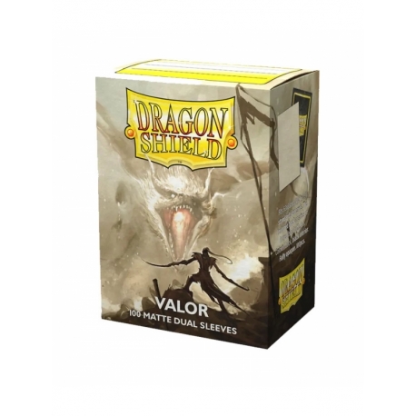 Dragon Shield Standard Sleeves 63 mm x 88 mm Dual Matte Clear Value (100 sleeves)