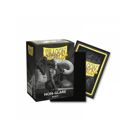Standard Non Glare Cases 63mm x 88mm Black - Dragon Shield