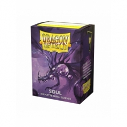 Standard Matte Metallic Purple / Soul Cases (100 Cases) - Dragon Shield