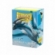 Standard Matte Dual Cases (100 units) Sky Blue & Silver - Dragon Shield