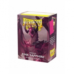 Standard Matte Cases (100 cases) Pink Sapphire - Dragon Shield