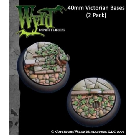 Victorian 40mm Bases (2 Pack)