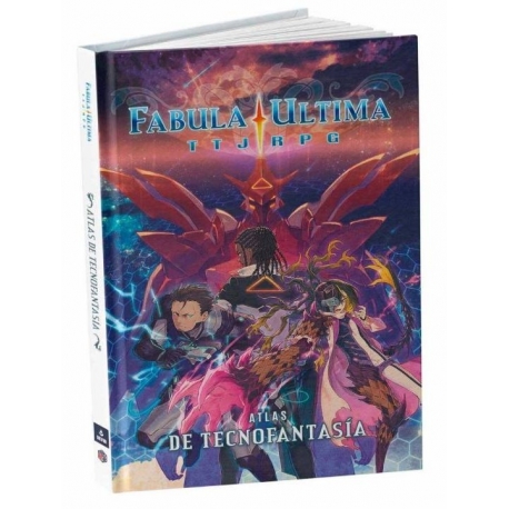 Libro de rol Fabula Ultima: Atlas de Tecnofantasía de Devir