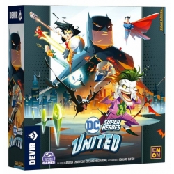 DC Super Heroes United board game from Devir (Spanish)