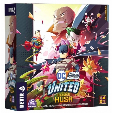 DC Super Heroes board game: Batman - Hush United by Devir (Spanish)