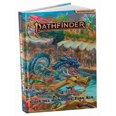 Libro del juego de rol Pathfinder 2.ª edición: Guía del mundo de Tian Xia de Devir