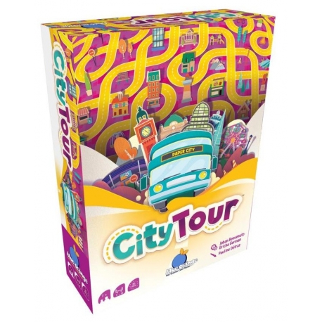 City Tour cooperative board game by Blue Orange and Guerra de Mitos