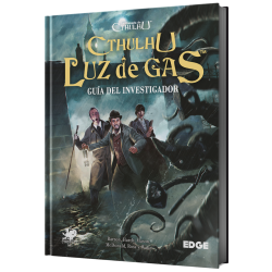 Libro de rol Cthulhu Luz de gas Guía del investigador de Edge Studio