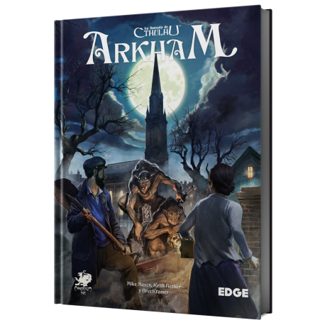Libro de rol La llamada de Cthulhu: Arkham de Edge Studio