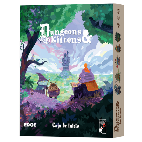 Dungeons & Kittens Starter Set from Edge Studio (Spanish)