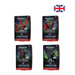 Magic: The Gathering | Marvel Darkhold Destiny Commander Display (4 Mazos) (Inglés) de Wizards