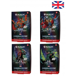 Magic: The Gathering | Marvel Darkhold Destiny Collector´s Edition Commander Display (4 packs) (English)