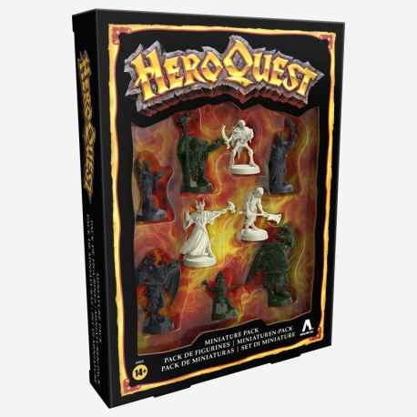 Pack de 9 miniaturas Call of Dread para el juego de mesa Heroquest de Hasbro