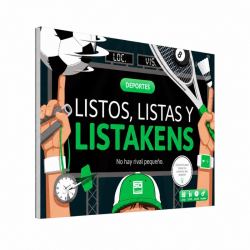 Juego de mesa Listos, Listas y Listakens: Deportes de SD Games