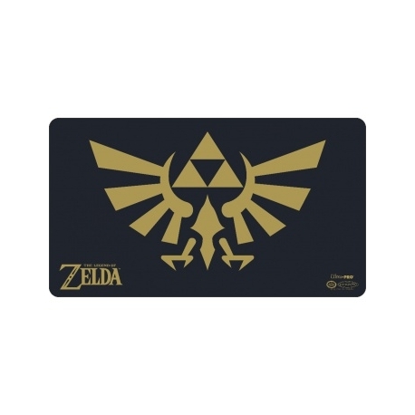 Up - Playmat - The Legend Of Zelda: Black & Gold Playmat With Tube