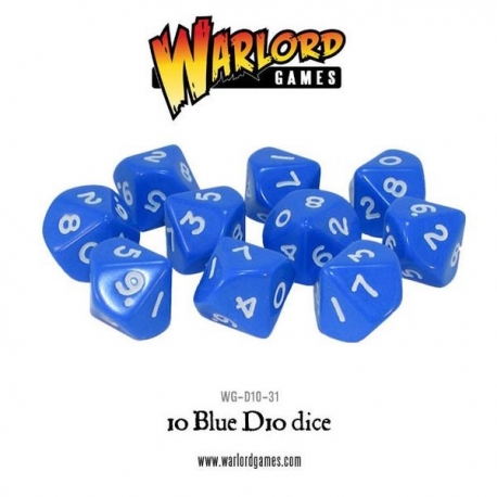 D10 Dice Pack - Blue