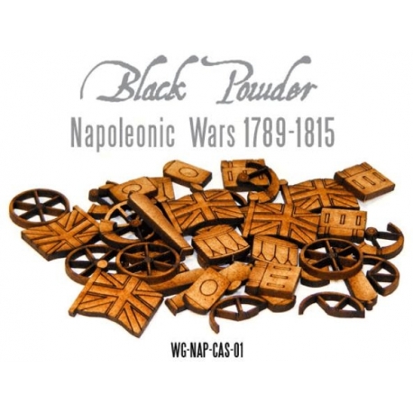 Napoleonic British Casualty Markers