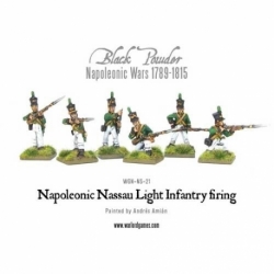 NAPOLEONIC NASSAU LIGHT INFANTRY FIRING