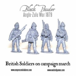 British Soldiers on Campaign Marching (8)