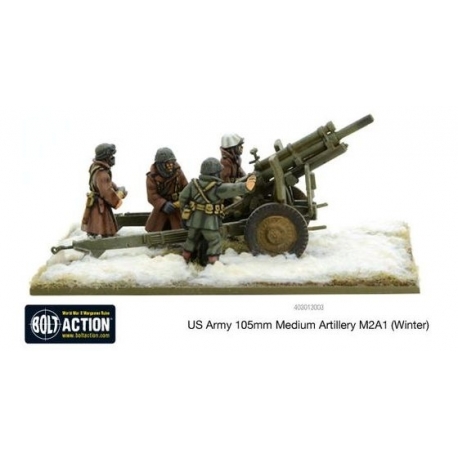 Us Army 105Mm Medium Artillery M2A1 (Winter)