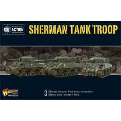 British Sherman V Troop (3) Incl Firefly