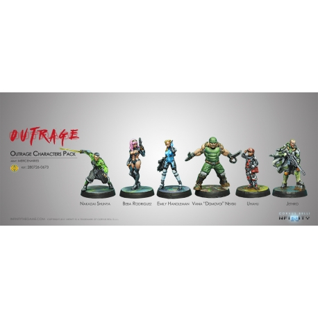 Mercenaries - Outrage Character Pack