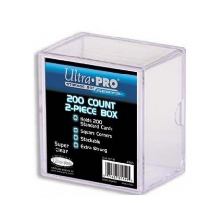 ULTRA PRO DECK ACRÍLICO 200 CARTAS TRANSPARENTE