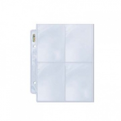 UP - PLATINUM 4-POCKET PAGES (FOR 2' MINI ÁLBUMS) DISPLAY (100 PAGES)