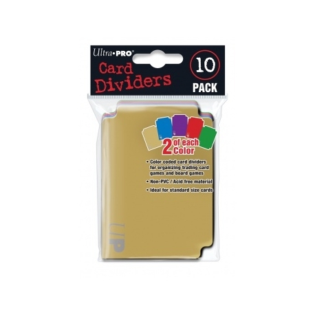 UP - CARD DIVIDERS (10 PACK)