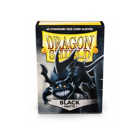 Funda Mate Dragon Shield Black (60)
