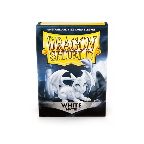 FUNDA MATE DRAGON SHIELD WHITE (60)