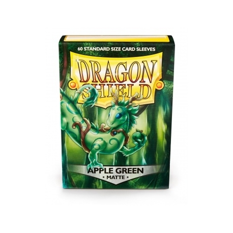 Dragon Shield Standard Sleeves - Matte Apple Green (60 Sleeves)