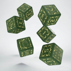 Qw Dados Battletech House Liao D6 Set (6)