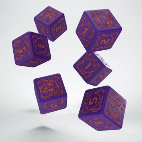 Qw Dados Battletech House Marik D6 Set (6)